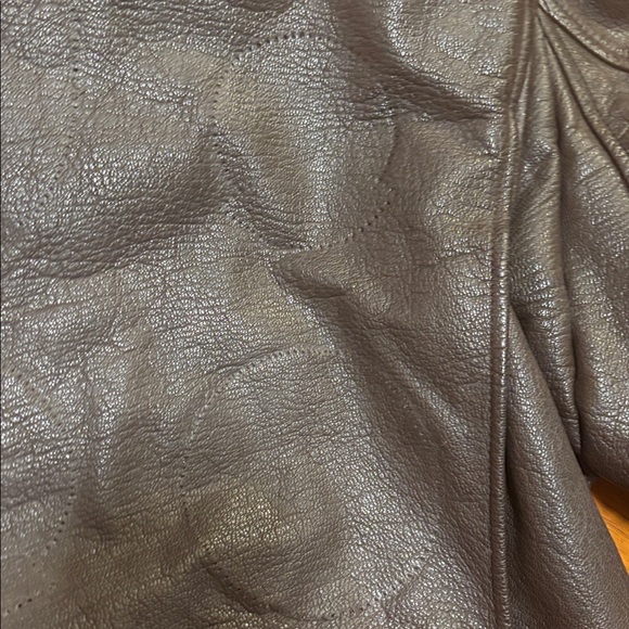 Vintage G1 brown leather bomber jacket, USN - Picture 15 of 15